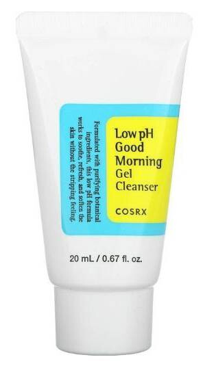 COSRX Good Morning low pH arclemosó gél 20 ml