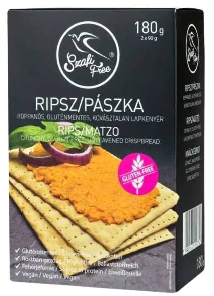Szafi Free ripsz / pászka (gluténmentes) 180g