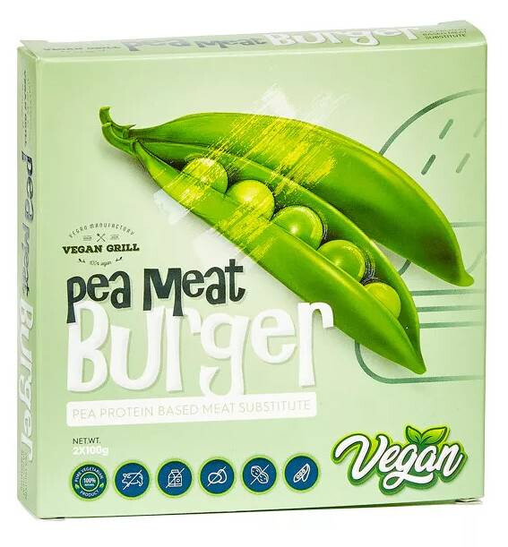 Vegan Grill PEA MEAT BURGER 200g