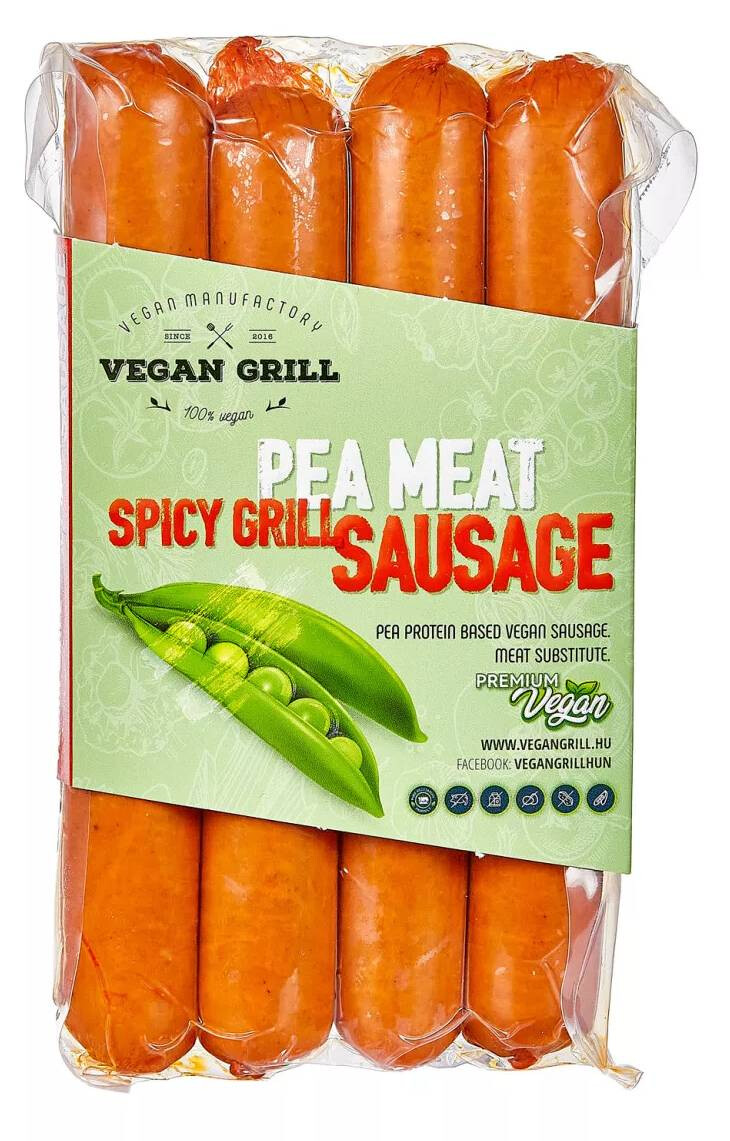 Vegan Grill PEA MEAT PIKÁNS GRILL BÁSZKA 300g