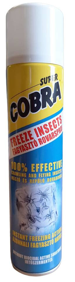 Super Cobra Freeze - Fagyasztó rovarspray 300ml