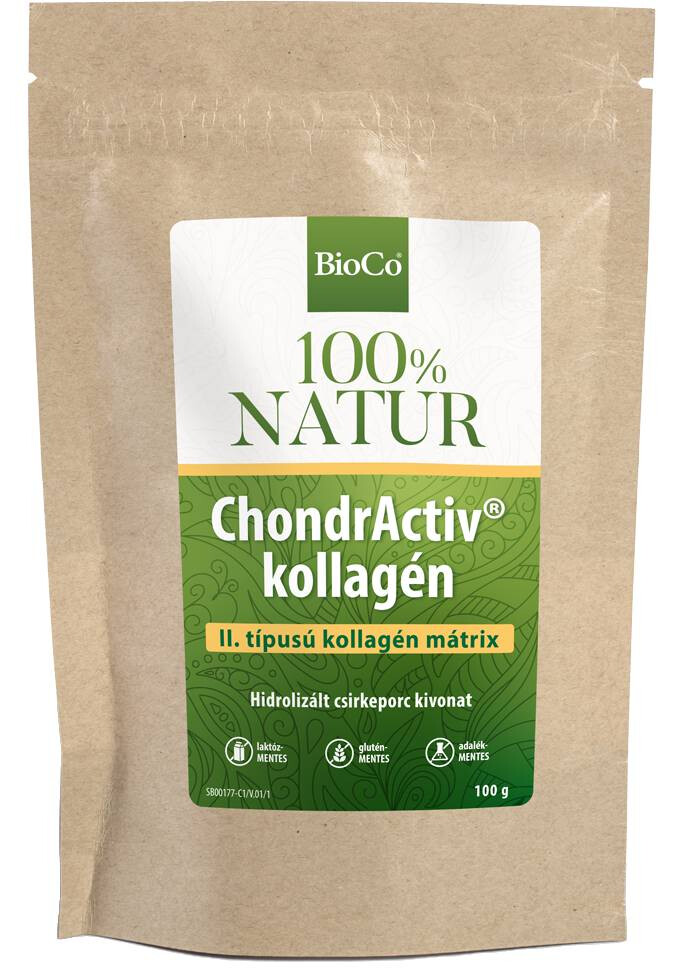 BioCo 100% NATUR ChondrActiv kollagén tasakos por 100g