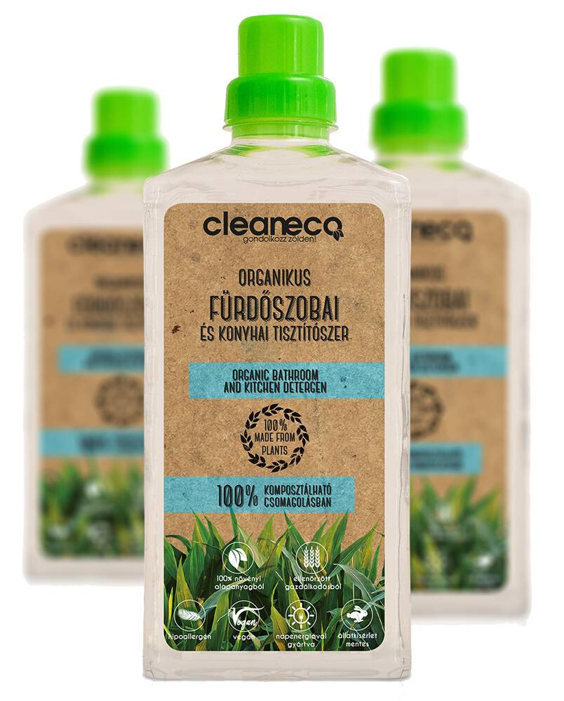 Cleaneco Fürdőszobai és konyhai tisztítószer 1L