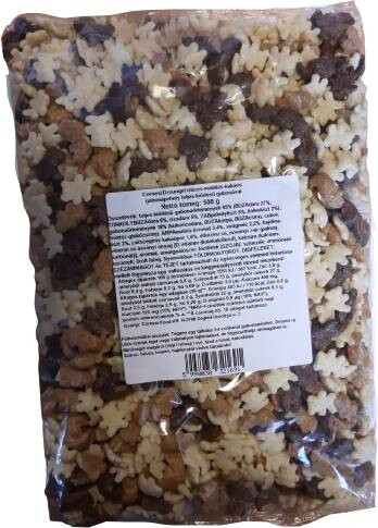 Cornexi  Dzsungel Mézes-malátás-kakaós gabonapehely teljes kiőrlésű gabonával, kalciummal és D-vitaminnal 500 g