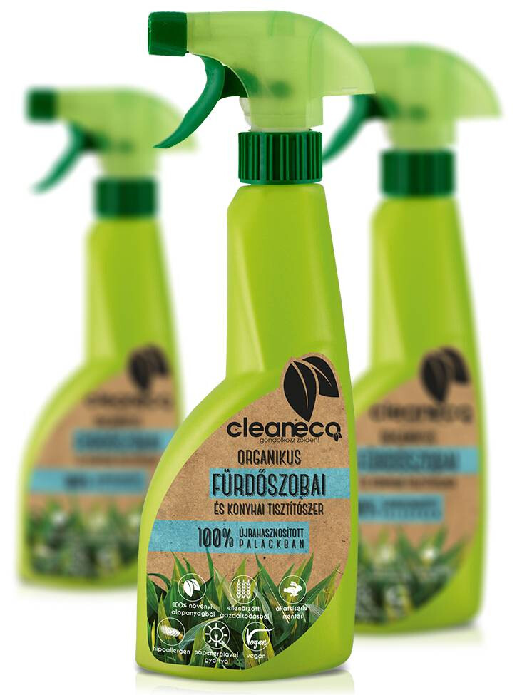 Cleaneco Fürdőszobai és konyhai tisztítószer 500 ml
