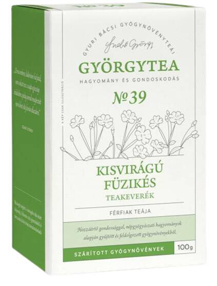 Györgytea Kisvirágú füzikés teakeverék 100g