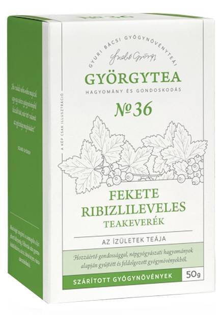 Györgytea Fekete ribizlileveles teakeverék 50g