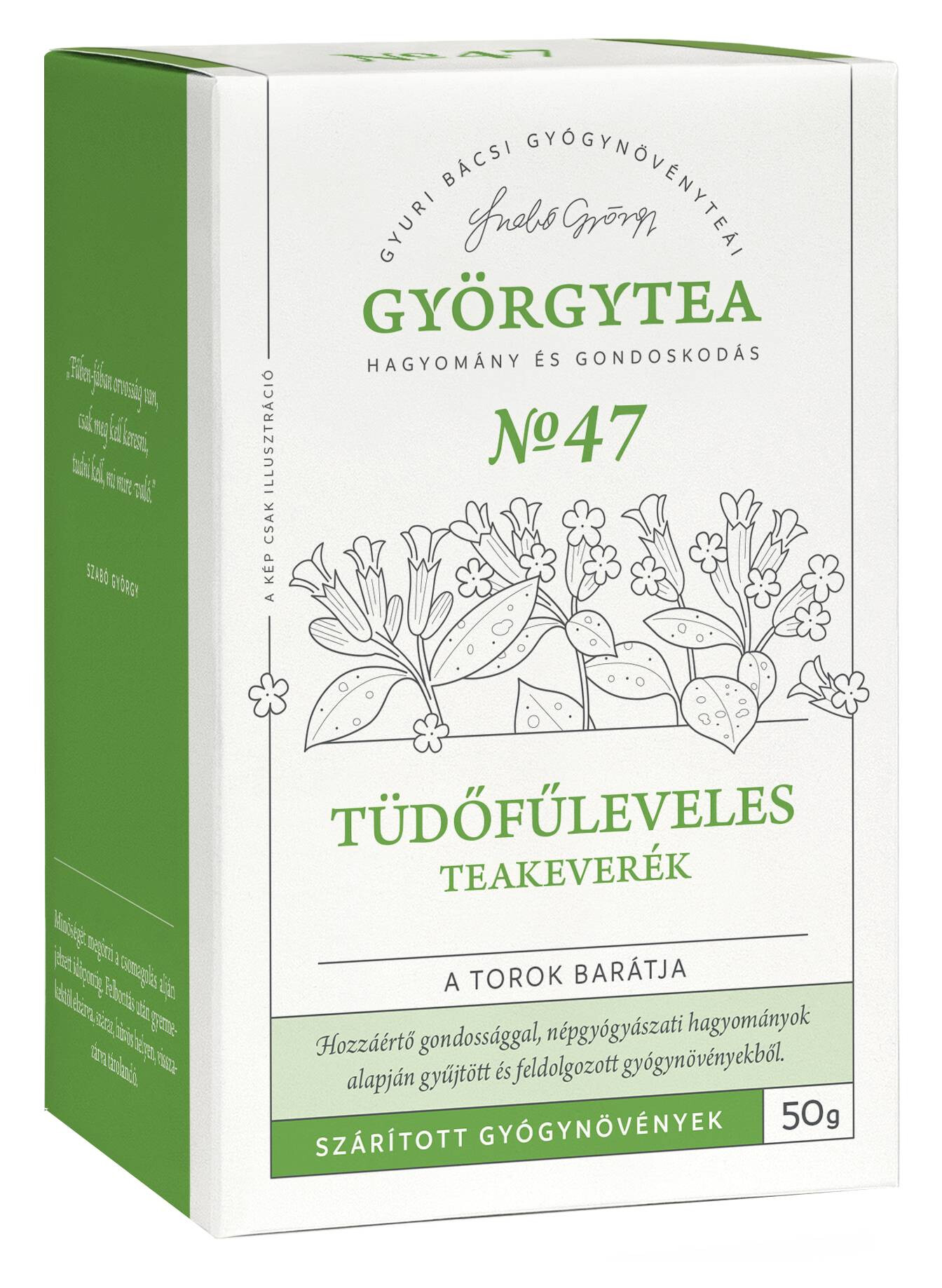 Györgytea Tüdőfűleveles teakeverék 50g