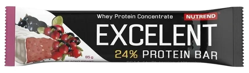 Nutrend Excelent protein szelet 25%  Ribizli - Áfonya 85 g