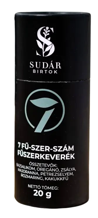 Sudár Birtok 7 Fű-Szer-Szám fűszerkeverék 20g
