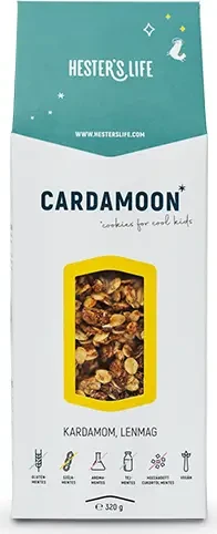 Hester's Life Cardamoon Cookies-Kardamomos-Lenmagos Gabonapehely 320 g