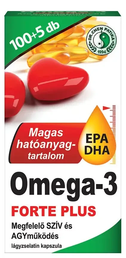 Dr. Chen Omega 3 Forte Plus kapszula 105 db