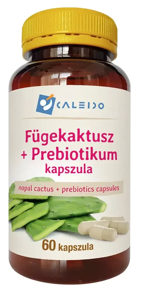 Caleido Fügekaktusz + PREBIOTIKUM kapszula 60db