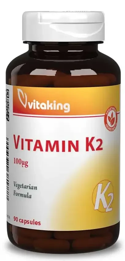 Vitaking K2 vitamin kapszula 100 µg 90db