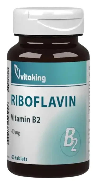 VK B-2 Vitamin Riboflavin 40 mg 60 db