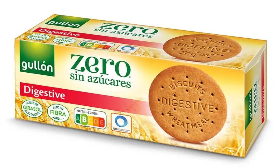 Gullon Digestive cukormentes korpás keksz 400 g