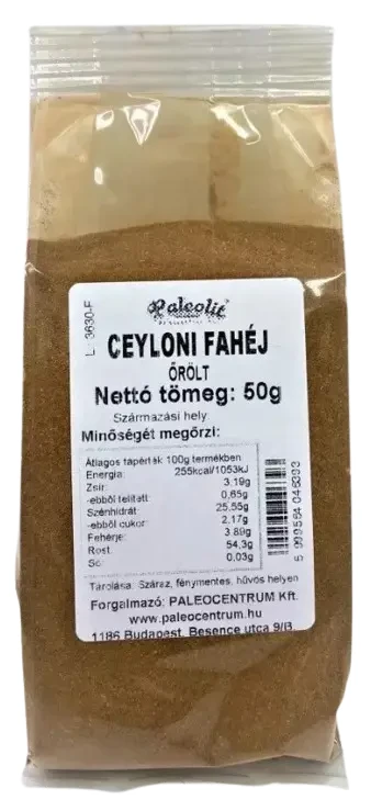 Paleolit Ceyloni fahéj őrölt 50 g