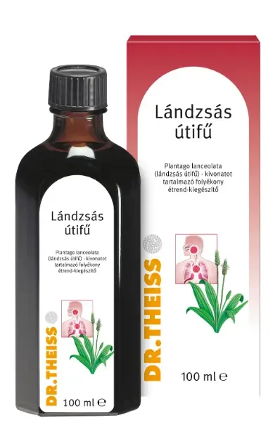 Dr. Theiss Lándzsás útifű szirup 100 ml