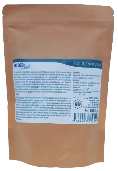 Balneo Sal Parajdi fürdősó - Eukaliptusz 100% természetes 1000g