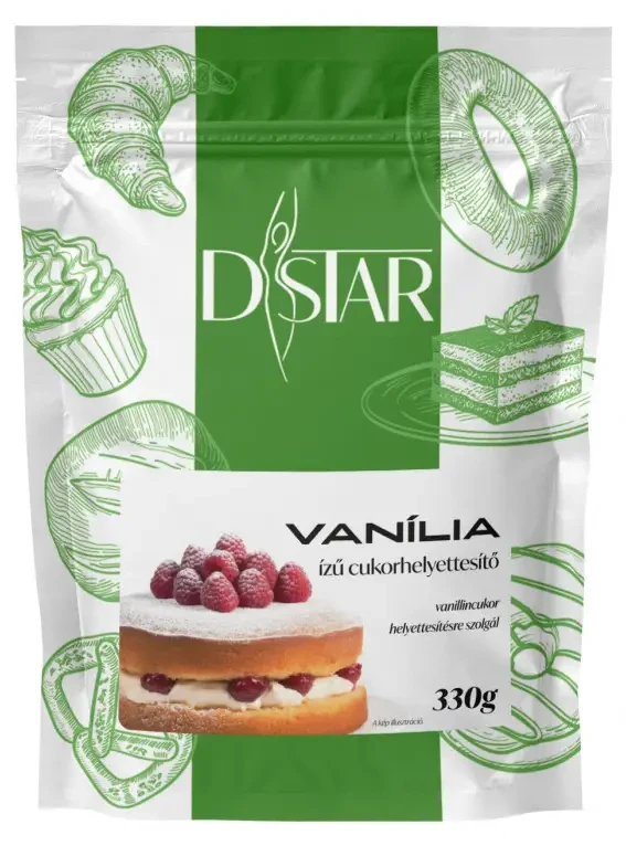 D-STAR vanília ízű cukorhelyettesítő 330 g