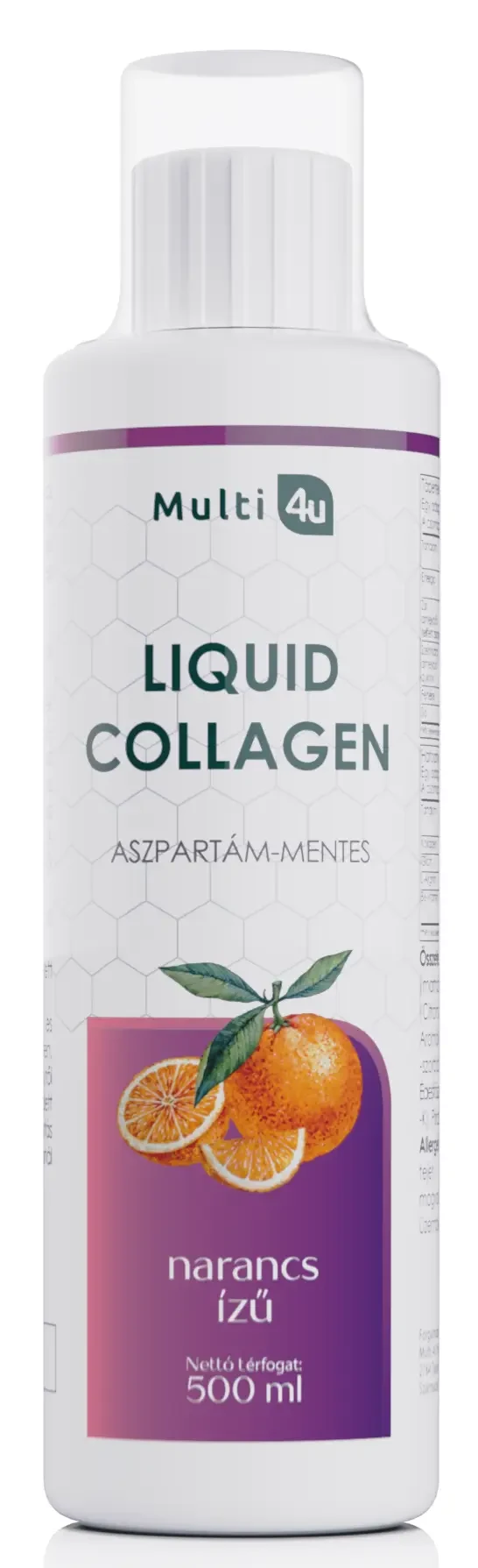 Multi 4U Liquid Kollagén NARANCS 500ml