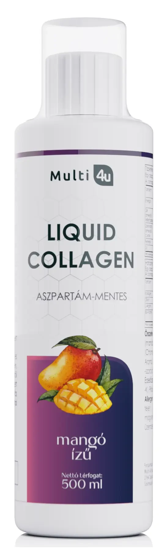 Multi 4U Liquid Kollagén MANGO 500ml