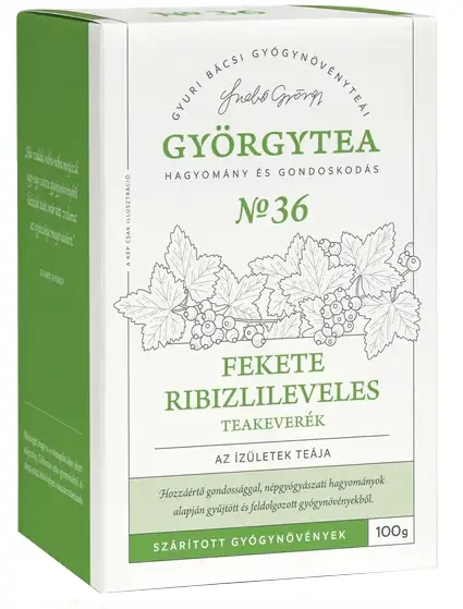 Györgytea Fekete ribizlileveles teakeverék (Az ízületek teája) 100 g