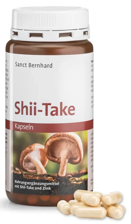 Sanct Bernhard Shiitake + Cink kapszula 180db