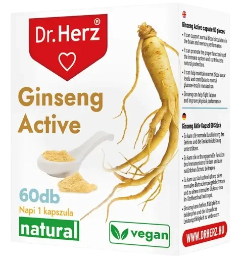 Dr. Herz Ginseng Active 60 db kapszula