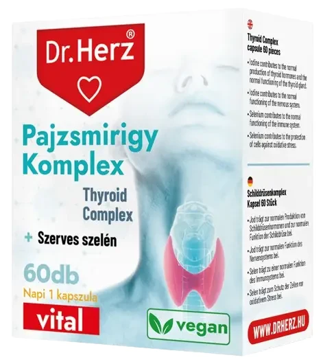 Dr. Herz Pajzsmirigy Komplex 60 db kapszula