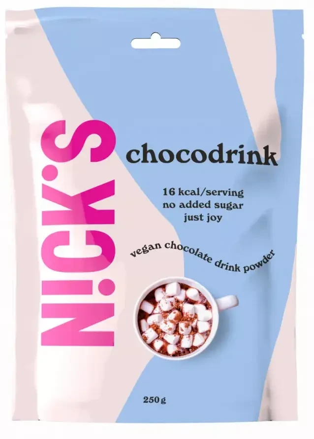 Nick's csokoládés italpor cukor és gluténmentes 250 g