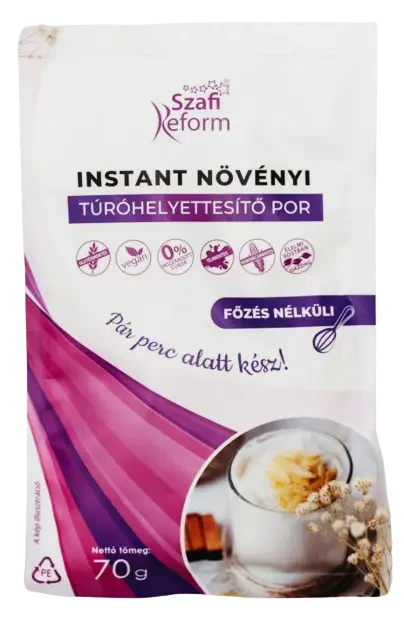 Szafi Reform Instant növényi túróhelyettesítő por (gluténmentes) 70g