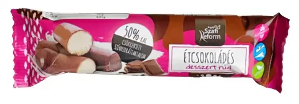 Szafi Reform Étcsokoládés desszert rúd 26g