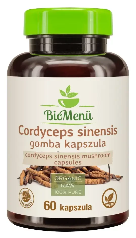 BioMenü BIO CORDYCEPS sinensis gomba kapszula 60 db