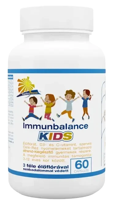 Napfényvitamin Immunbalance KIDS 60db