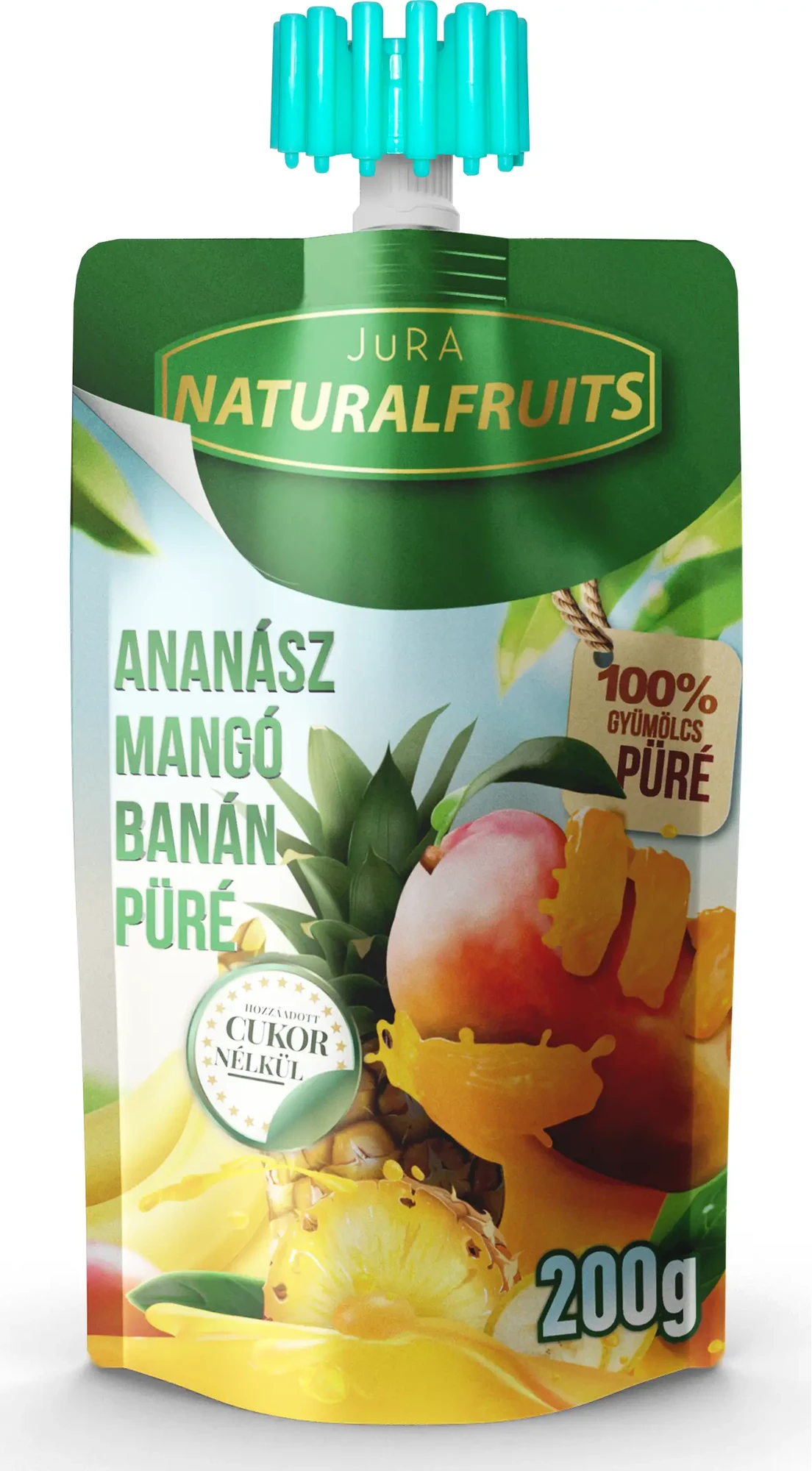 Jura Ananász Mangó Banán püré 200 g