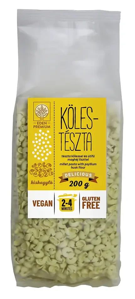 Éden Prémium Easy Pasta Kölestészta Kiskagyló 200 g