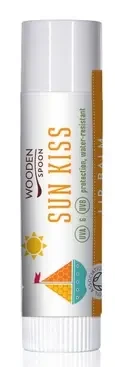 Wooden Spoon Bio ajakbalzsam Sun Kiss 4,5 ml