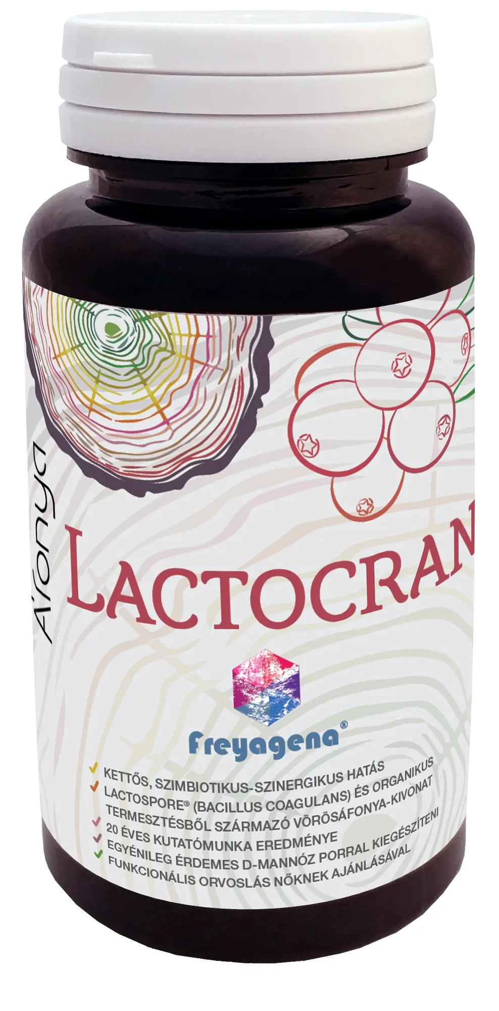 Freyagena Áfonya Lactocran Kapszula 50 db
