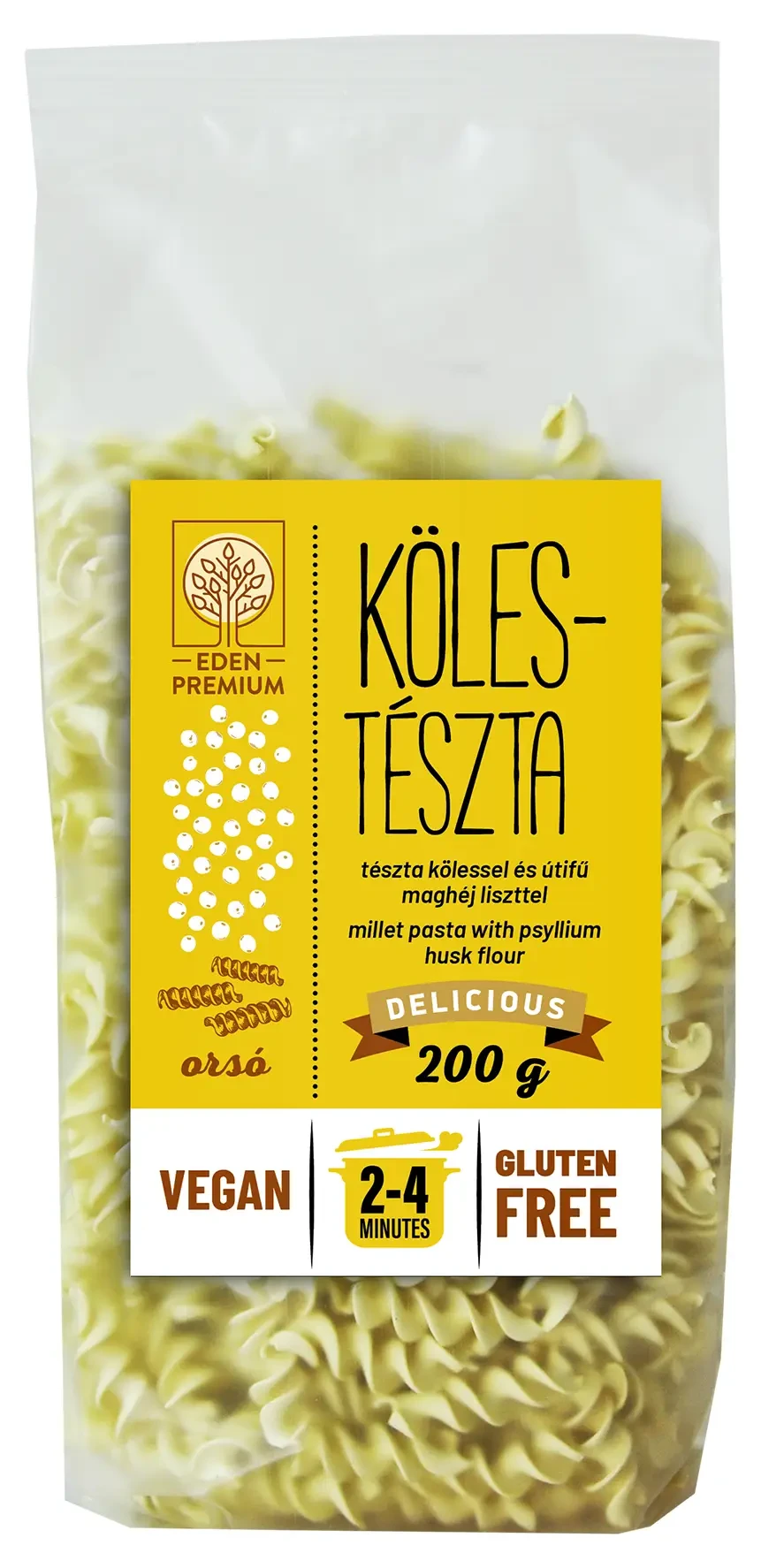 Éden Prémium Kölestészta orsó 200g