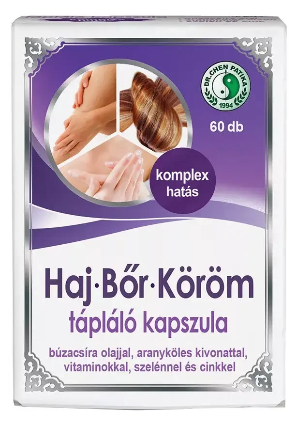 Dr. Chen Haj-Bőr-Köröm tápláló kapszula 60db