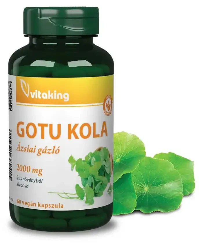 Vitaking Gotu Kola Ázsiai Gázló 2000 mg Kapszula 60 db