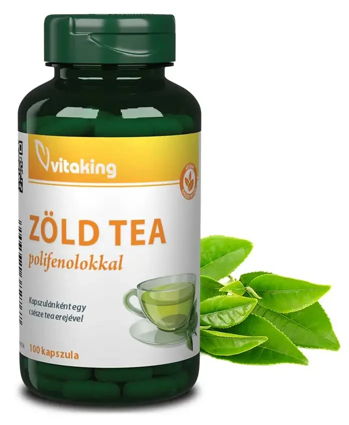 Vitaking Zöld tea Polifenolokkal kapszula 100 db