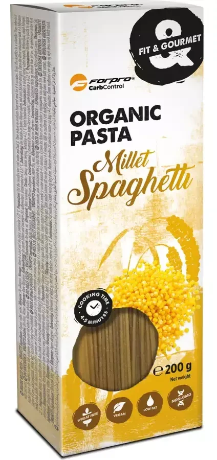 FORPRO Bio Millet (Köles) Pasta Spaghetti 200 G
