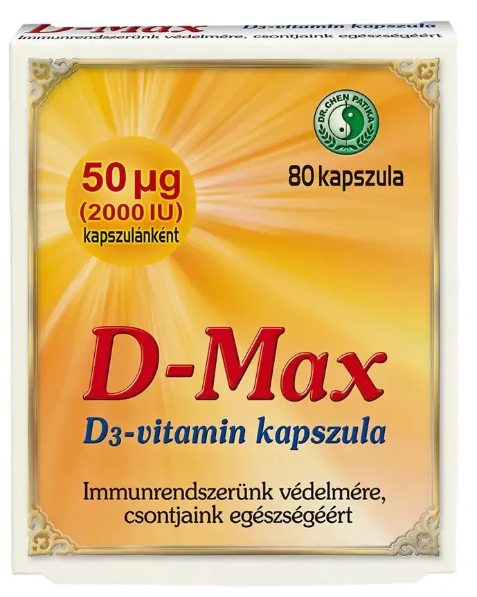Dr. Chen D-Max kapszula 2000 NE 80 db