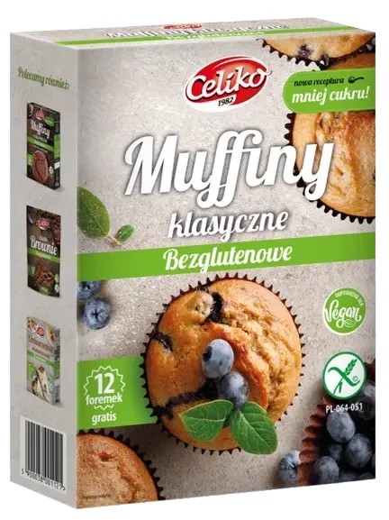 Celiko Muffin Klasszik Lisztkeverék 280 g
