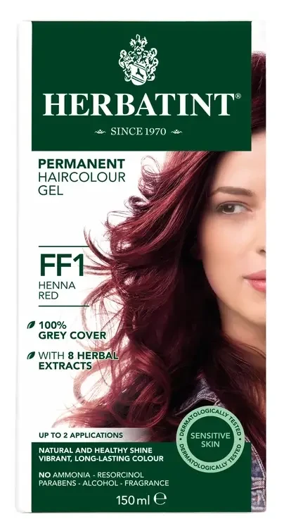 Herbatint FF1 Fashion Henna vörös hajfesték, 150 ml