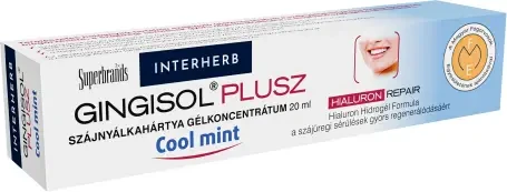 Interherb GINGISOL PLUSZ Szájnyálkahártya gél 20 ml Cool Mint