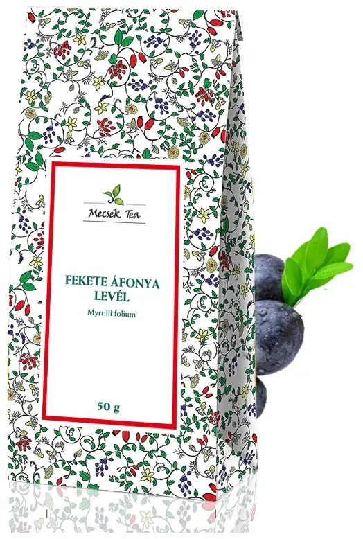 Mecsek Fekete áfonya levél tea 50g