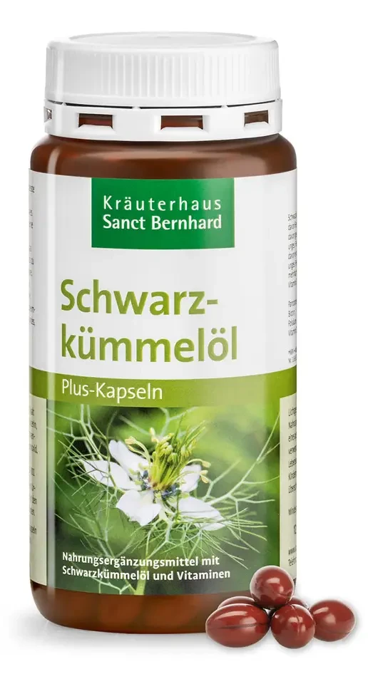 Sanct Bernhard Feketekömény kapszula 180 db